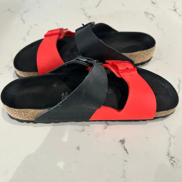 Birkenstock Arizona - Men's 9-9.5 | 42 Eur - Leather - Rare Colorway! - Picture 6 of 6